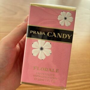 Prada Pink Box with Gold Accents